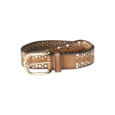 Afbeelding van Vanzetti Riem, Dames, Maat: 100, Camel