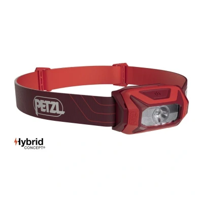 Afbeelding van Petzl Tikkina compacte en lichte hoofdlamp met 300 lumen rood