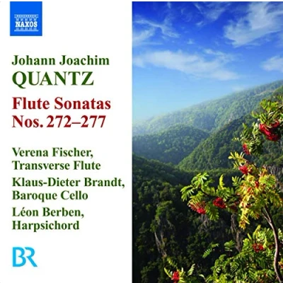 Afbeelding van Verena Fischer, Klaus Dieter Brandt, Léon Berben Quantz: Flute Sonatas Nos.272 277 (CD)