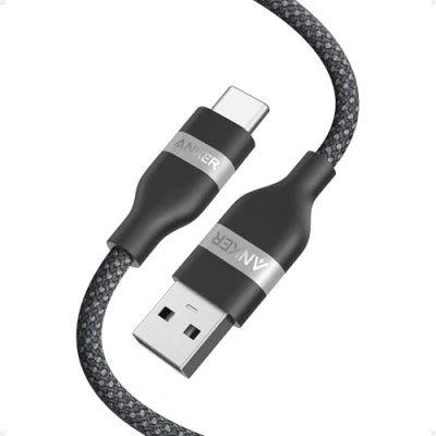 Afbeelding van Anker USB naar C kabel, 0,9 m Upcycled gevlochten weefsel 2.0 A oplaadkabel voor iPhone 16/15 serie, MacBook Pro, Samsung Note20, iPad Air en meer
