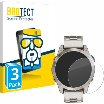 Afbeelding van BROTECT Glas Screen Protector voor Garmin D2 Mach 1 (3 Stuks) Schermbeschermer [9H Hardheid, Beschermglas Folie niet Gehard Glas]