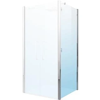 Afbeelding van Novellini Young F2B zijwand 79 81 cm helder glas mat chr.