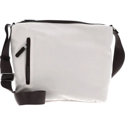Afbeelding van MANDARINA DUCK Schoudertas Hunter Hobo Macadamia Wit