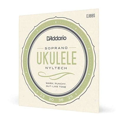 Afbeelding van D&#039;Addario Ukulele Snaren EJ88S Sopran Nyltech 24 30 36 26