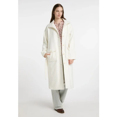 Afbeelding van Overgangsjas gemaakt van wolmix DREIMASTER XS / Off White 92% polyester 8% wol