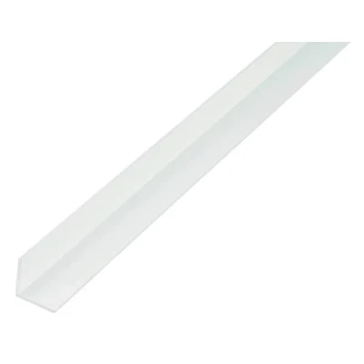 Afbeelding van Alberts Hoekprofiel Pvc Wit 30x30x2mm 1m