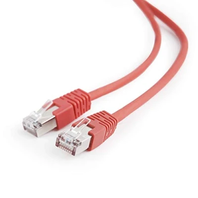 Afbeelding van FTP Cat5E patchkabel, 1 m, rood