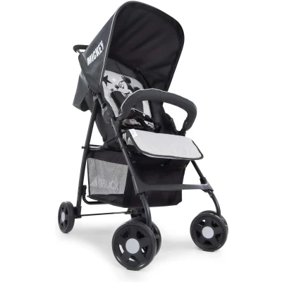Afbeelding van Sport lichtgewicht buggy tot 18 kg met ligstand vanaf de geboorte, gemakkelijk en compact inklapbaar, voorbeugel, grote boodschappenmand rood