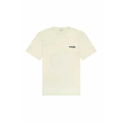 Afbeelding van Wrangler Vintage TEE Tshirt print, Heren, Maat: Large, Birch