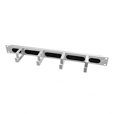 Afbeelding van LogiLink OR106G, Paneel voor kabelbeheer, Licht Grijs, Staal, 1U, 80 mm, 4825 mm