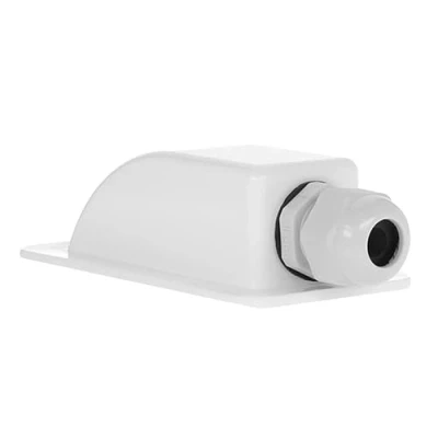 Afbeelding van Offgridtec© Dakdoorvoertule enkelvoudig, wit, voor camper/caravan/boot, kabeldoorvoer zonnekabel, ABS kunststof