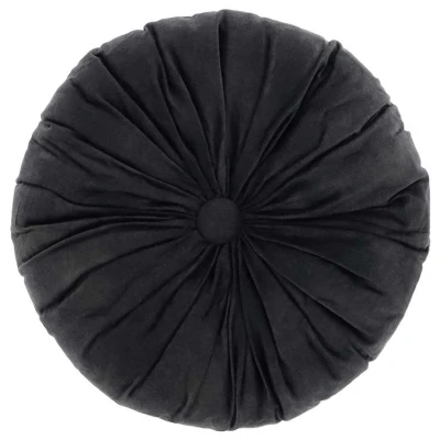 Afbeelding van Kussen Basics 40cm diameter black Unique Living