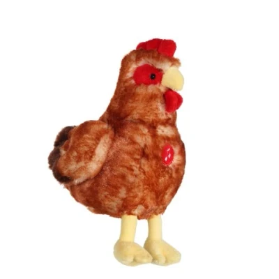Afbeelding van Gipsy 070353 pluche kip rood geluid 22 cm