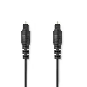 Afbeelding van Optische Audiokabel TosLink Male 3.00 m Rond PVC Nedis