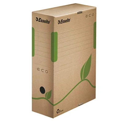 Afbeelding van Esselte Archiefdoos ECO, 100 mm, natuurlijk bruin, 25 stuks
