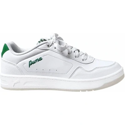 Afbeelding van Puma Sneakers laag, Dames, Maat: 37, Wit Imitatieleer/ textiel