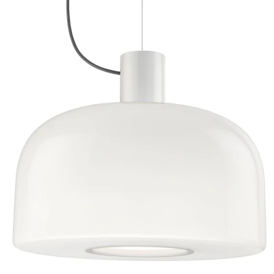 Afbeelding van Flos Bellhop Glass S2 Hanglamp LED White