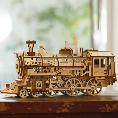 Afbeelding van Robotime Rokr Locomotive LK701