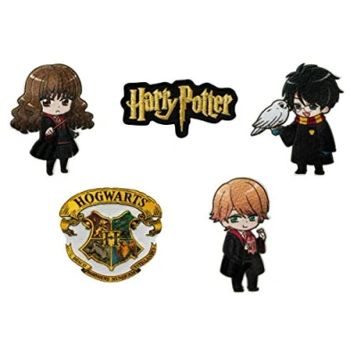 Afbeelding van Mono Quick 374 Harry Potter, strijkplaatje, kinderen, patches, opstrijkplaatje, polyester, meerkleurig, MQ BS, 5 getal