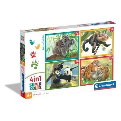 Afbeelding van Clementoni Legpuzzel 4in1 Baby Cuddles