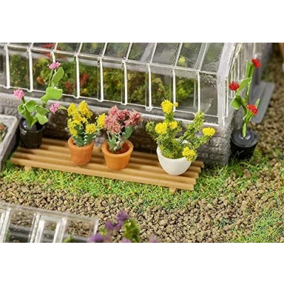 Afbeelding van Faller 6 Potplanten modelbouwsets, hobbybouwspeelgoed voor kinderen, modelverf en accessoires