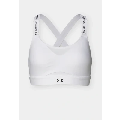 Afbeelding van Under Armour Infinity high 2.0 BRA Sportbh met support, Dames, Maat: XLxD E, White/black