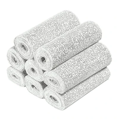Afbeelding van Navaris gipsverband kit Huidvriendelijk gipsbuik pakket Voor kunst, handvaardigheid, modelbouw en mallen Set van 8 rollen 3 m x 15 cm