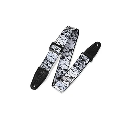 Afbeelding van Levys Leathers MP 16 polyester gitaarband met print