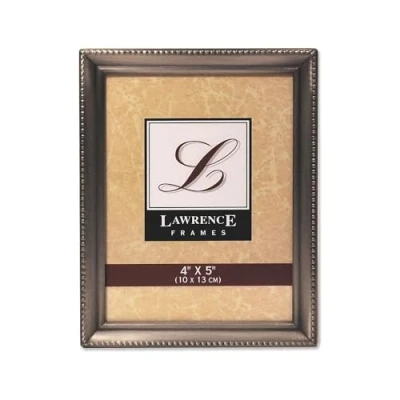 Afbeelding van Lawrence Frames Bead Border Design, 4x5, tin
