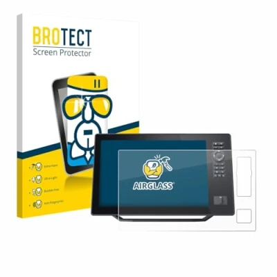 Afbeelding van BROTECT Screenprotector voor Humminbird Xplore 12 Folie Beschermfolie Beschermglas transparant