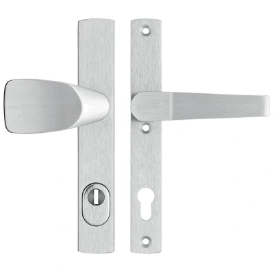 Afbeelding van AXA Premium Smaldeurbeslag KTB Wing/Arrow Kn/Kr PC92 F1 DD:38 67 6762 50 11/92 SKG***