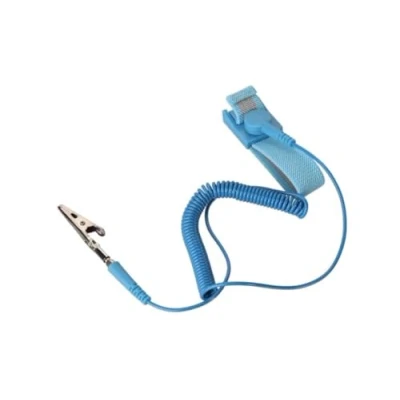 Afbeelding van ANTISTATISCHE POLSBAND VERSTELBAAR BLAUW