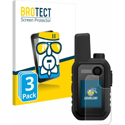 Afbeelding van BROTECT Screenprotector voor Garmin Alpha 10 K Folie Beschermfolie Beschermglas transparant (3 Stuks)