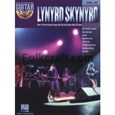 Afbeelding van Lynyrd skynyrd guitar play along volume 43 recueil + enregistrement(s) en ligne