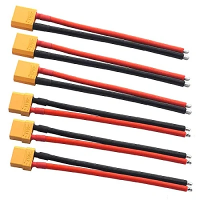 Afbeelding van 3 paar XT90 Plug XT 90 Man Vrouw Connectors Kabel met 10awg 15 cm Slicone Draad voor RC LiPo Batterij FPV Turnigy/Zippy