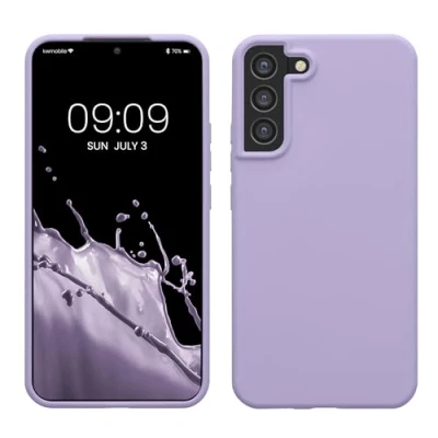 Afbeelding van kwmobile telefoonhoesje compatibel met Samsung Galaxy S22 Plus hoesje Zachte case voor smartphone Back cover in lavendel