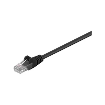Afbeelding van MicroConnect b utp50025s 0,25 m CAT5E U/UTP (UTP) zwart netwerkkabel kabel (0,25 m, Cat5e, (UTP), RJ 45, zwart)