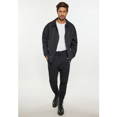 Afbeelding van Blouson jas DREIMASTER XXL / Zwart 100% Katoen