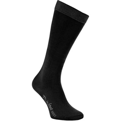 Afbeelding van Rainbow Socks Katoenen kniekousen voor jongens en meisjes, 1 x zwart., 30 35