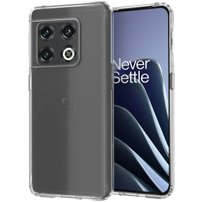 Afbeelding van OnePlus 10 Pro Hoesje Kunststof Accezz Hardcase/Backcover Transparant Telefoonhoesje Shockproof/Valbescherming