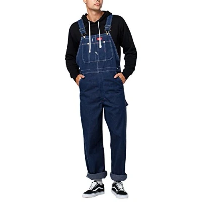 Afbeelding van Dickies Overalls voor heren, BLAUW, Indigo stijf, 32W / 32L