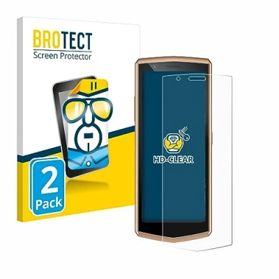Afbeelding van BROTECT (2 Stuks) Schermbeschermer voor Cubot Pocket 3 Screen Protector Transparant