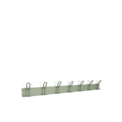 Afbeelding van MILES 7 Wandkapstok Dusty Green