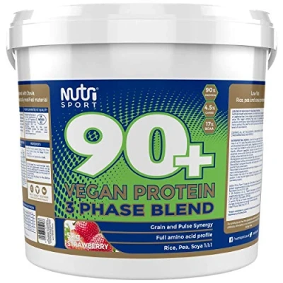 Afbeelding van NutriSport 90+ Vegan Proteïne, 5 kg Vanilla