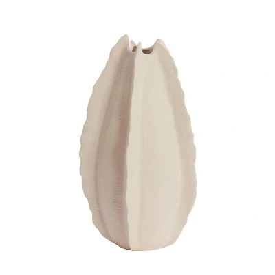 Afbeelding van Light&amp;living Vaas deco 37x36x66,5 cm KELAPA keramiek crème