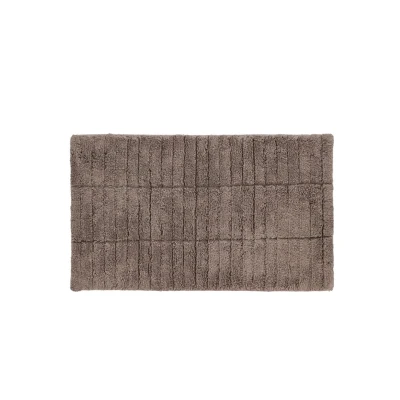 Afbeelding van Badmat Zone Denmark Tiles Taupe 50 x 80 cm