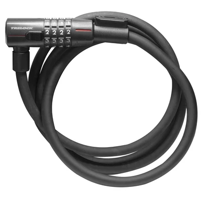 Afbeelding van Trelock KS312 kabelslot code 110/12mm zwart