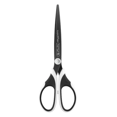 Afbeelding van Herlitz, my.pen, 50027187, schaar, voor rechtshandigen, op kleur gesorteerd geen kleurkeuze mogelijk!, 1 stuk farbig sortiert Linkshandigen.