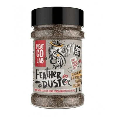 Afbeelding van Angus &amp; Oink Feather Duster Barbecue Rub 200 g