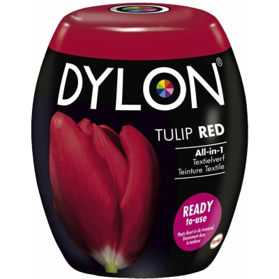 Afbeelding van 3x Dylon Textielverf Red Tulip 350 gr